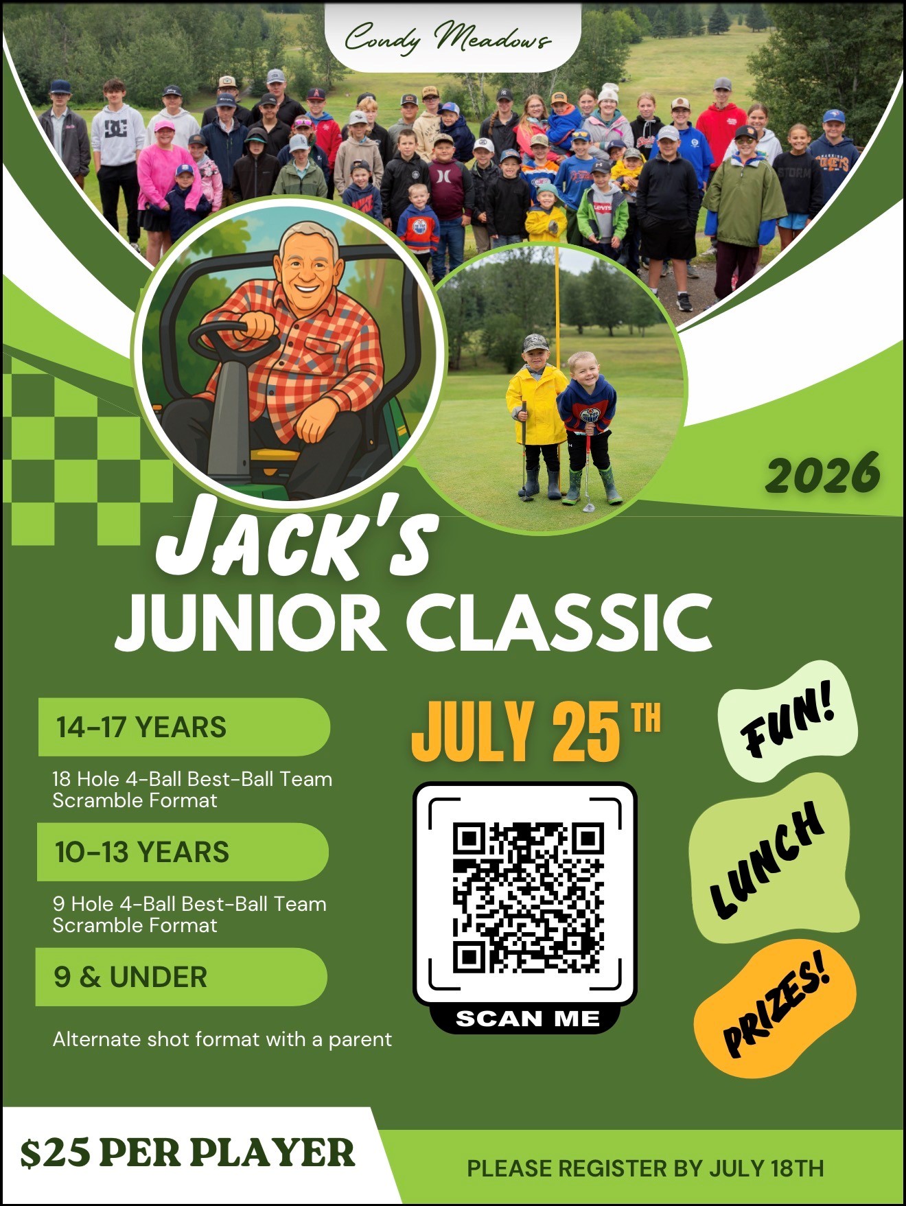 Sponsor logo for Jack's Junior Classic 2026